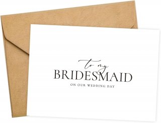 Bridesmaid Proposal Card with Envelope