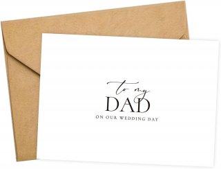 Wedding Day Card for My Dad