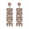 Bride Earrings Beaded Wedding Bridal Dangle Earrings