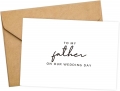 Father Of The Bride/Groom Gifts, To My Father On Our Wedding Day