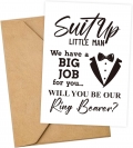 Ring bearer proposal card